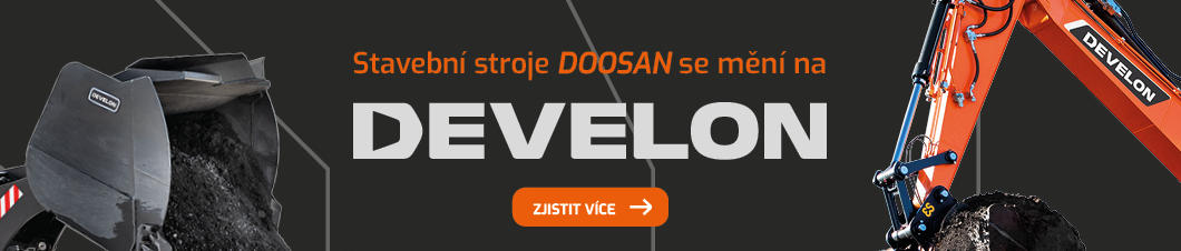 Premiéra strojů DEVELON v Česku