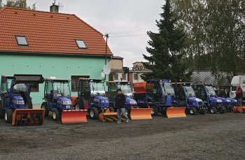 Pod značkou ISEKI je k dispozici několik sérií traktorů