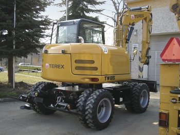 Kompaktní kolová rypadla TEREX se těší rostoucí oblibě