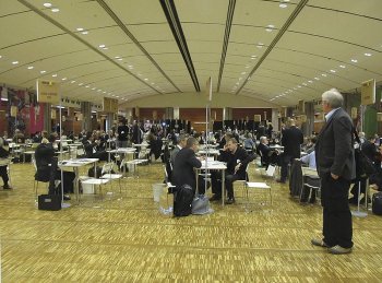 Setkání zástupců firem a novinářů v rámci konference PRÉ-INTERMAT