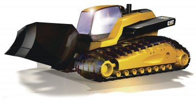 Takhle bude možná jednou vypadat pásový dozer
