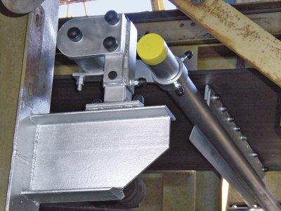 Stěrač typu Trommel BKB 1600 mm v provozu dálkové těžby uhlí