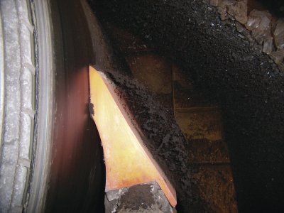 Spodní lištový stěrač typ Stavdard s teleskopem šíře 1200 mm