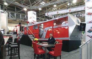 Třídič WESTERIA windshifter WS 2 na veletrhu IFAT 2014