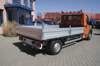 Snímatelná nástavba E148T na podvozku Fiat