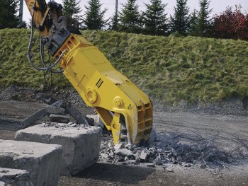Hydraulický sekundární demoliční drtič Atlas Copco BP 2050 R