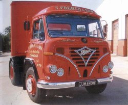 Foden S90 (1970), 115/84 (k/kW), řadový šestiválec 4,1 l
