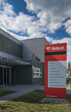 Prodejní a servisní středisko společnosti v Brně
