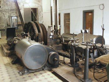 Těžní stroj Mag Ruston systému Koeppe z roku 1905. Foto SVMK – J. Vyšín.