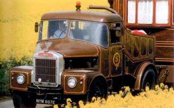Scammell Highwayman (1962), 120/88 (k/kW), řadový šestiválec 8,5 l