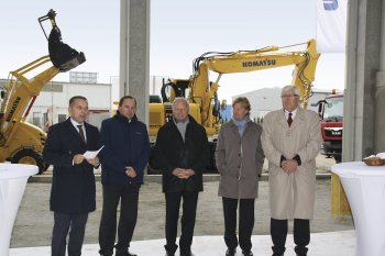 Zleva Daniel Sys, Michal Štrougal, Günther Kuhn, Andreas Kuhn a Jaroslav Vaněk