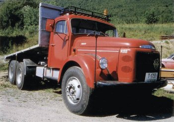 Volvo N88 (1973), 263/191 (k/kW), řadový přeplňovaný šestiválec 9,6 l