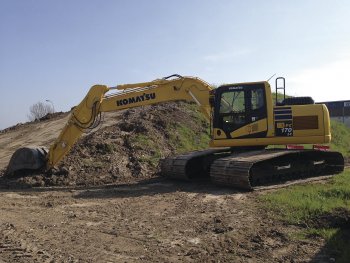 Pásové hydraulické rýpadlo PC170LC-10