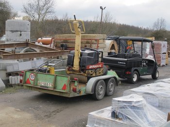 Malý Hauler zvládne i těžký válec