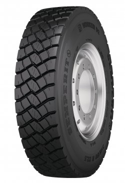 Novinka v produktové řadě Semperit – pneumatika WORKER D2 – 315/80 R 22.5 pro aplikace na silnicích i mimo ně