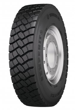 Novinka v produktové řadě Semperit – pneumatika WORKER D2 – 315/80 R 22.5 pro aplikace na silnicích i mimo ně