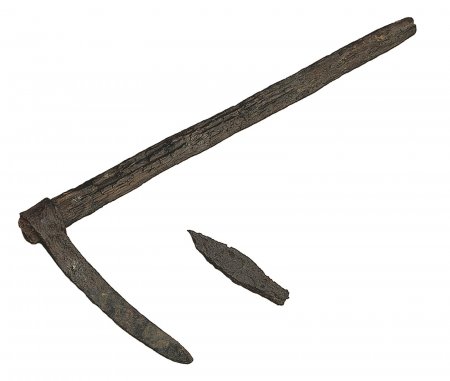 Želízko a špičák s násadou byly hornické pracovní nástroje ze 14. až 16. století používané
v březohorském rudním revíru