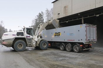 Liebherr L580 XPower<sup>&reg;</sup> přinesl výrazné urychlení nakládky.