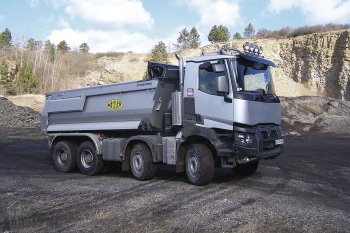 Renault K 480 s nástavbou Meiller