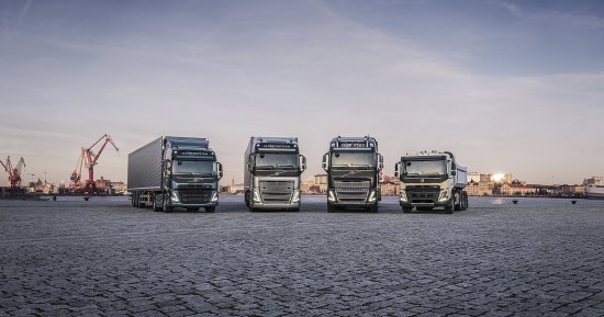  Nákladní vozidla Volvo FH, FH16, FM a FMX tvoří přibližně dvě třetiny ze všech dodávek společnosti Volvo Trucks