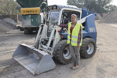 Aneta Klvaňová, referentka recyklačního závodu RESTA v Novém Dvoře u Olomouce.