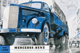 Sedm dekád od premiéry těžkého nákladního vozu Mercedes-Benz L 6600