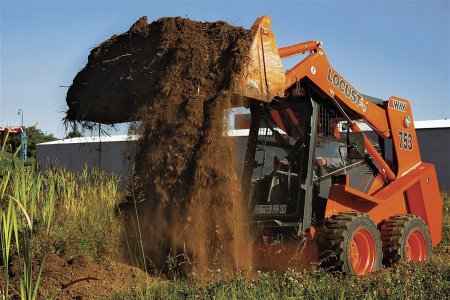 V nabídce ASbud Česká Republika jsou od letošního jara také populární smykem řízené nakladače LOCUST (foto WAY INDUSTRIES).