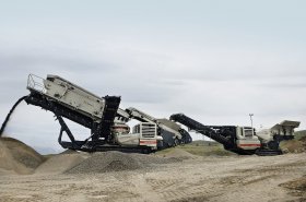 Jedinečný Lokotrack od Metso Outotec pro zakázkové drcení a lomy