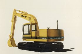 Průkopníci mezi stavební technikou. Hydraulické rýpadlo Cat letos slaví 50 let