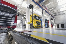 Vlajková loď mezi servisy Ford Trucks. Moderní servisní centrum pro nákladní vozidla najdete ve Strančicích