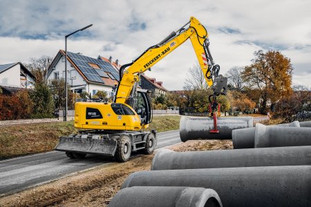 Kolové rypadlo A 918 Compact (foto: Liebherr-International Deutschland GmbH)