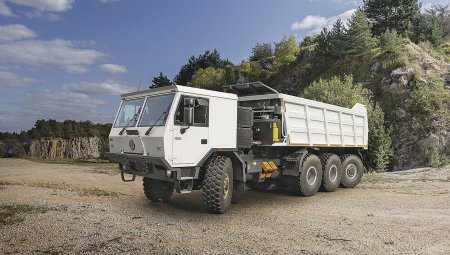 V minulám roce Tatra rozjela projekt vývoje nákladního automobilu s vodíkovými palivovými články a ve spolupráci s ČVUT pracuje též na hybridním bateriovém vozidle. Ilustrační foto