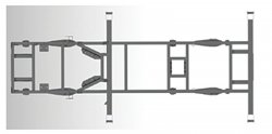 Obr. 2a: Pevný rebrinový rám nadstavby [8, 9].