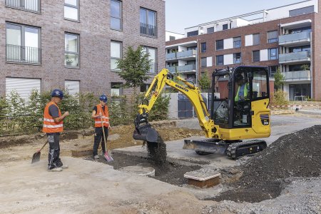 Komatsu PC20R-5 má předpoklady stát se bestsellerem v dané kategorii.