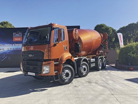 Nový Ford Trucks F-LINE jako domíchávač betonu.