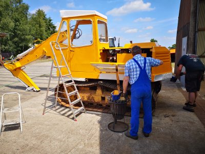 Renovovaný R 901 z roku 1968 byl po měsících oprav znovu uveden do provozu.