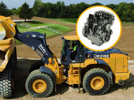 Společnost ASbud se stala servisním střediskem motorů značky John Deere pro segment stavebních strojů. Ilustrační foto. Foto: John Deere, Youtube