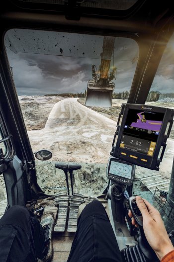Systém řízení stavebních strojů Xsite® Machine Control je navržen tak, aby zvýšil produktivitu, přesnost a bezpečnost na staveništích, a to prostřednictvím pokročilých technologií a intuitivního uživatelského rozhraní. Foto: Novatron