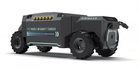 Díky použití modulárního DC-DC měniče umožňuje Komatsu MECS škálovat nabíjecí výkon v&nbsp;rozmezí od 1 do 6&nbsp;megawattů. Foto: Dimaag