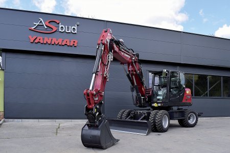 Kolové rýpadlo Yanmar B110W bude jednou z hlavních hvězd na OPEN DAYS 2025.