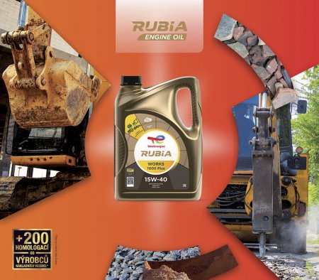 Kompletní řady maziv RUBIA a DYNATRANS od TotalEnergies vznikly ve spolupráci s výrobci strojů a splňují veškeré normy.