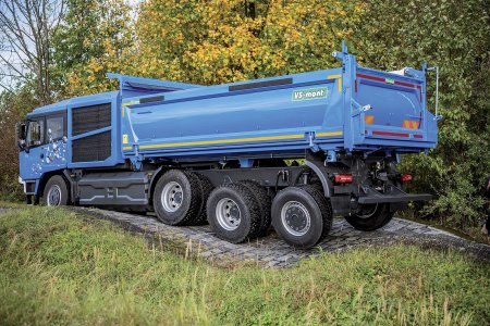 Tatra Force e-Drive FCEV 8×6 s vodíkovými palivovými články.