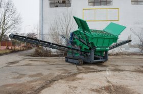 Když technika vzniká z praxe: třídič CRAWLER od Molemachine mění pohled na mobilní třídění