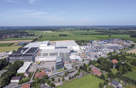 Centrála společnosti GRANIT PARTS v německém Heeslingenu, odkud jsou řízeny logistické a distribuční procesy pro evropské zákazníky.