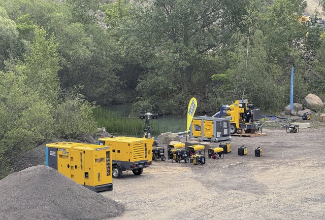 Expozice tak nabídla průřez čerpací technikou určenou pro různé typy odvodňovacích a kalových aplikací.